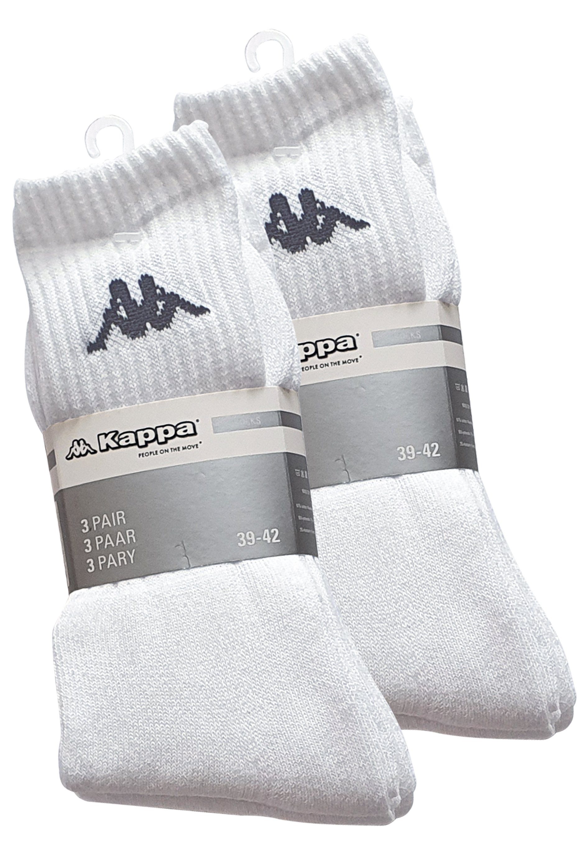 Kappa Socken (6-Paar) mit Frottee