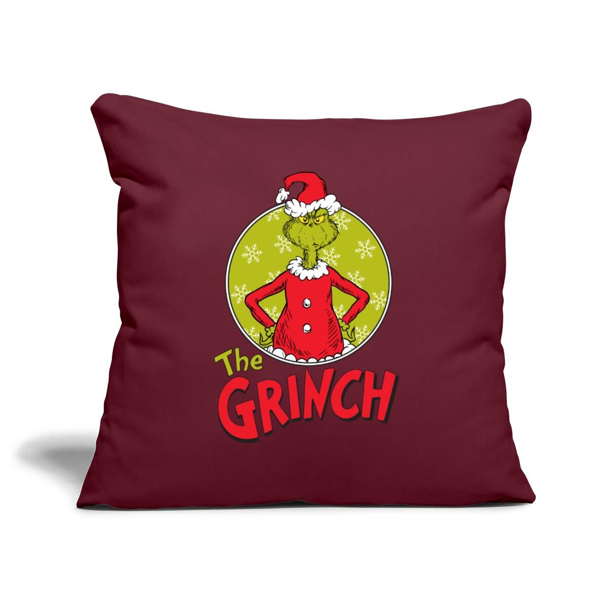 Spreadshirt Kissenbezug Der Grinch Logo The Grinch Kissenbezug 45x45 cm