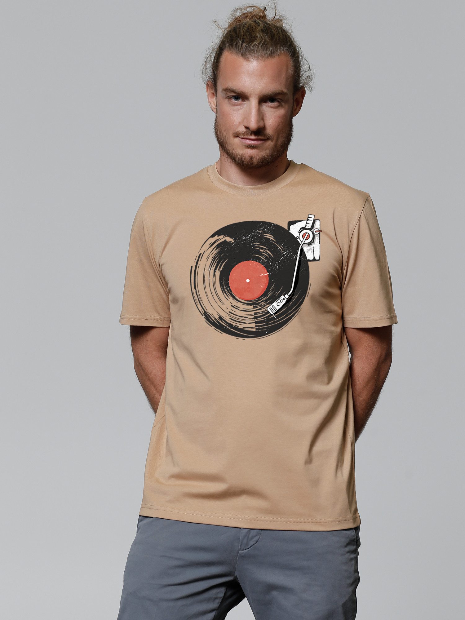 T-Shirt Schallplatte
