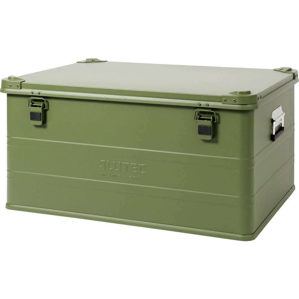 ALUTEC München Kiste Alutec INDUSTRY 13157Green Transportkiste Aluminium (L x B x H) 782 x