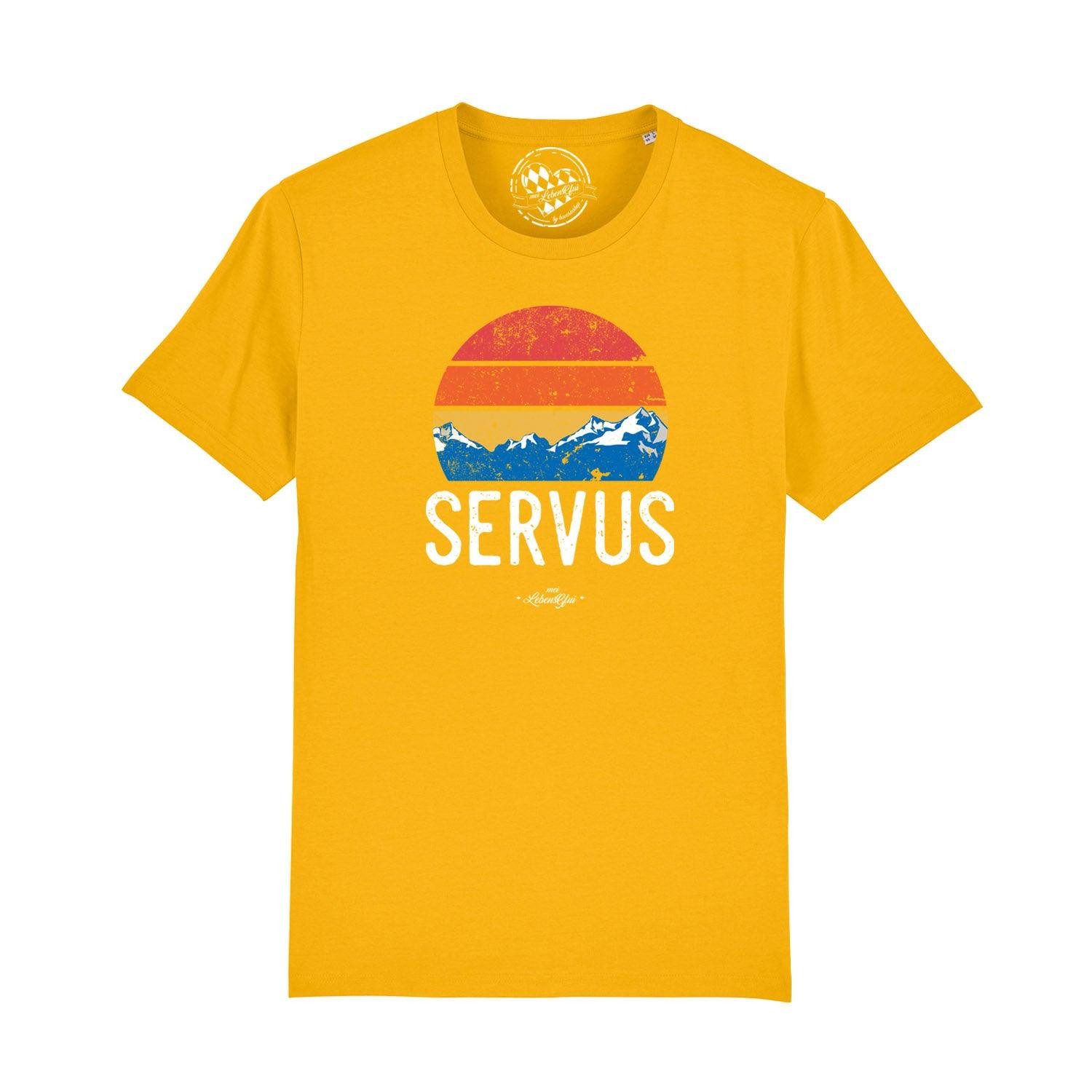 Bavariashop T-Shirt Herren T-Shirt "Servus" günstig online kaufen