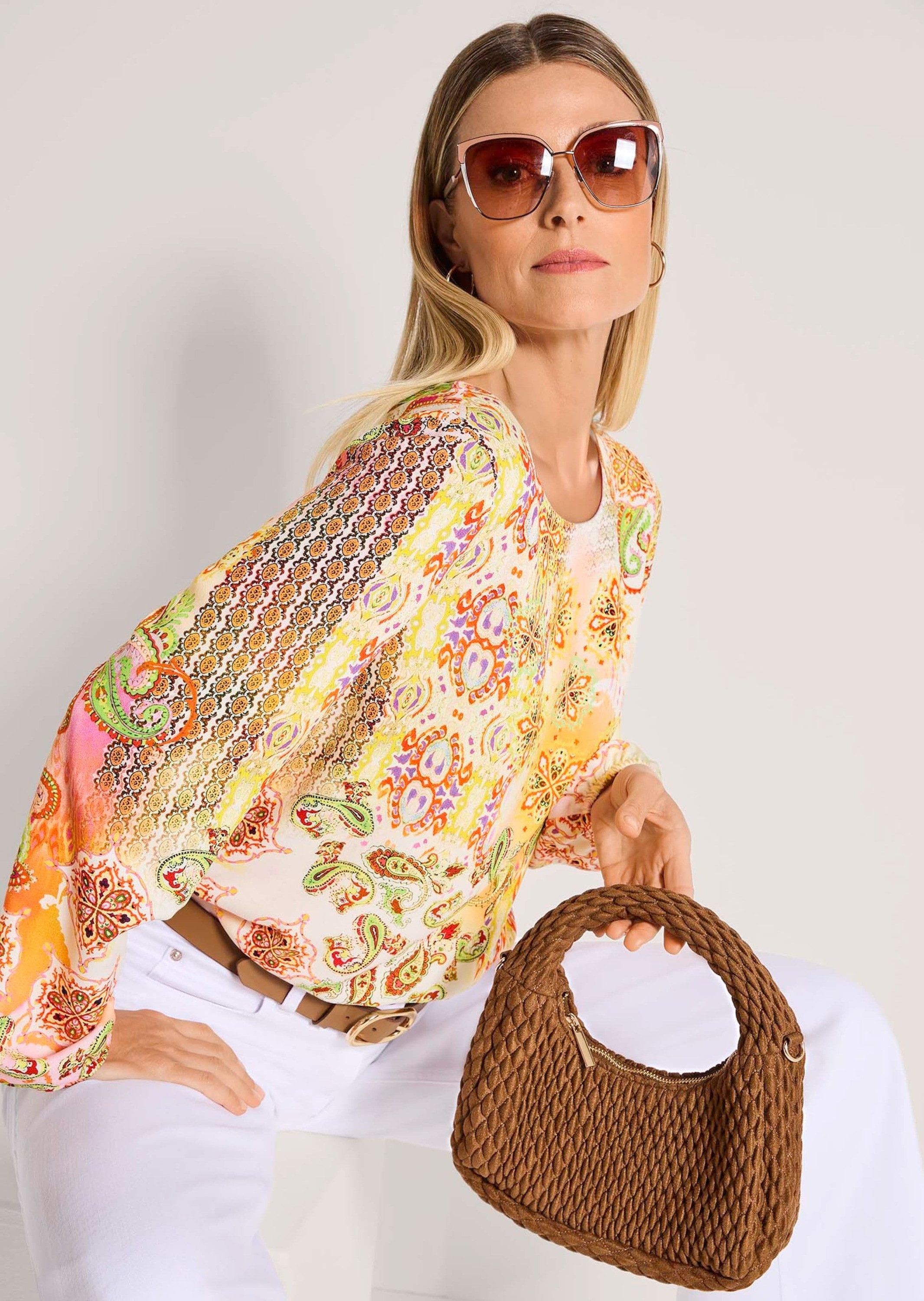 MADELEINE Langarmbluse Bluse