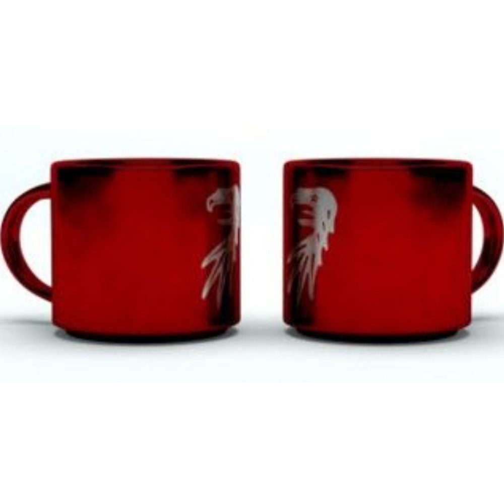 SC Freiburg Becher SC Freiburg Tasse "Metallic Greif", Keramik