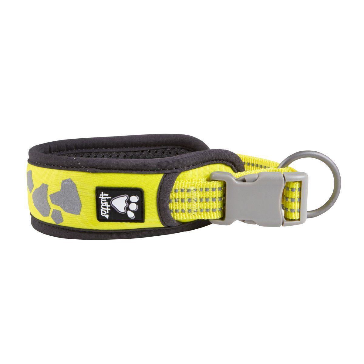 HURTTA Hunde-Halsband Weekend Warrior Halsband neongelb