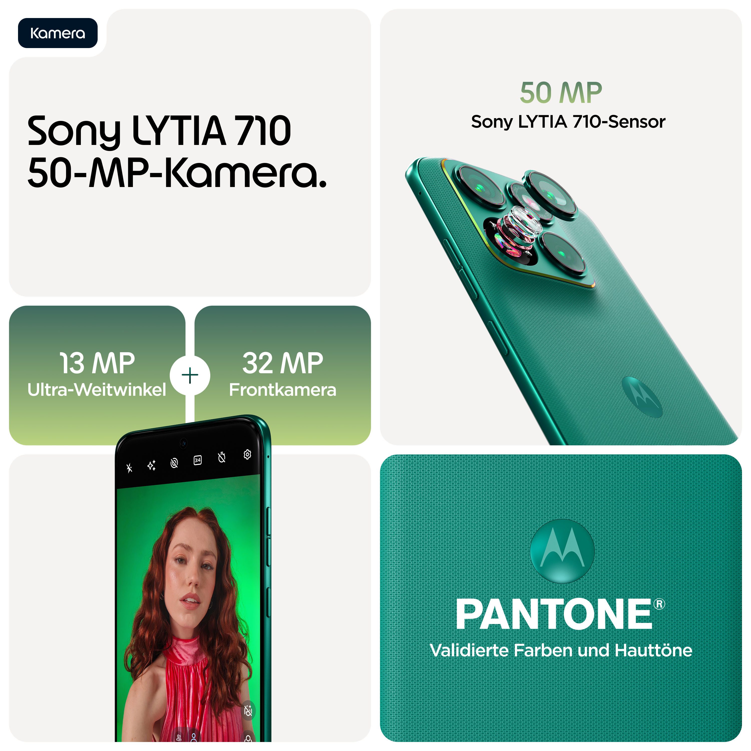 Motorola edge 70 fusion Smartphone (17,22 cm/6,78 Zoll, 256 GB Speicherplatz, 50 MP Kamera)