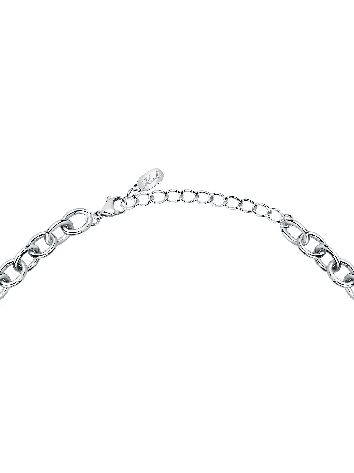KARL LAGERFELD Collier Karl Lagerfeld Damen-Kette Edelstahl 5 Kristall günstig online kaufen
