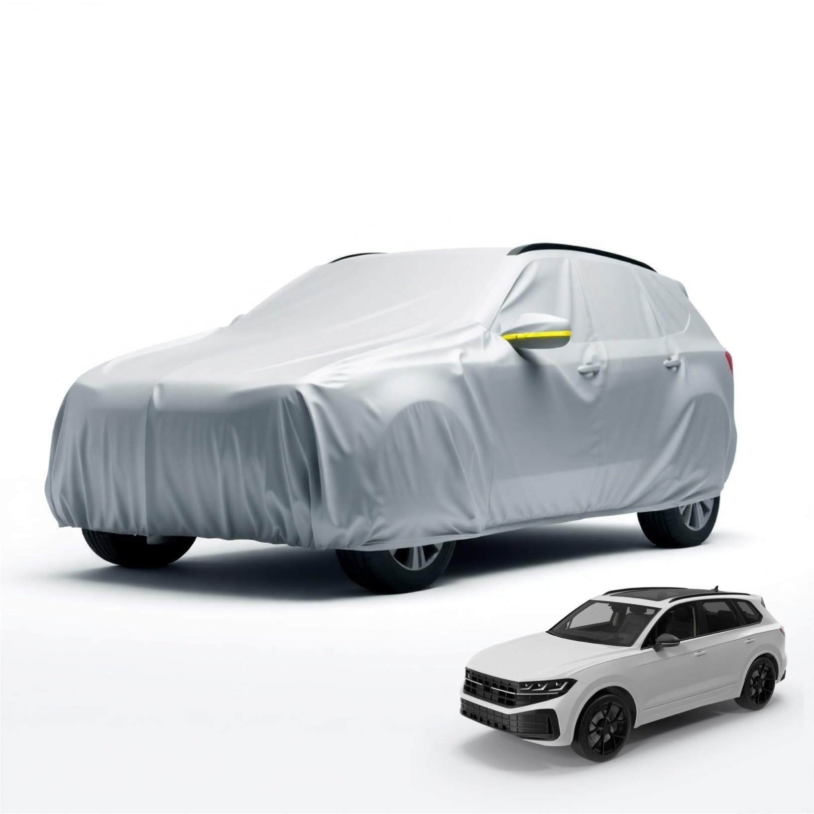 POWR Car Autoplane SUV Universale Autoschutzhülle 490x190x180cm: wasserdichte Autoplane (Packung, 1-St)