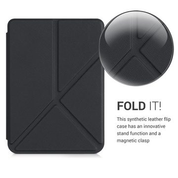 kwmobile E-Reader-Hülle Hülle für Tolino Shine 3, Kunstleder eReader Schutzhülle - Flip Cover Case