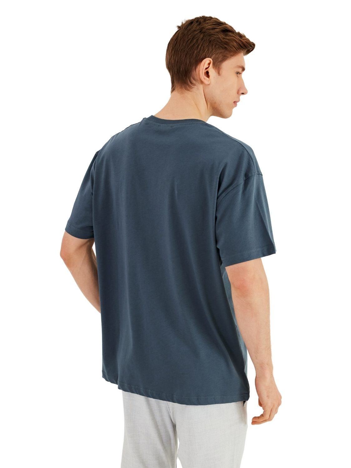 COMEOR Oversize-Shirt Herren T-Shirt: Trendige Urban Streetwear für lässige Styles (1-tlg) mit individuellem Print – Bild 5 von 5