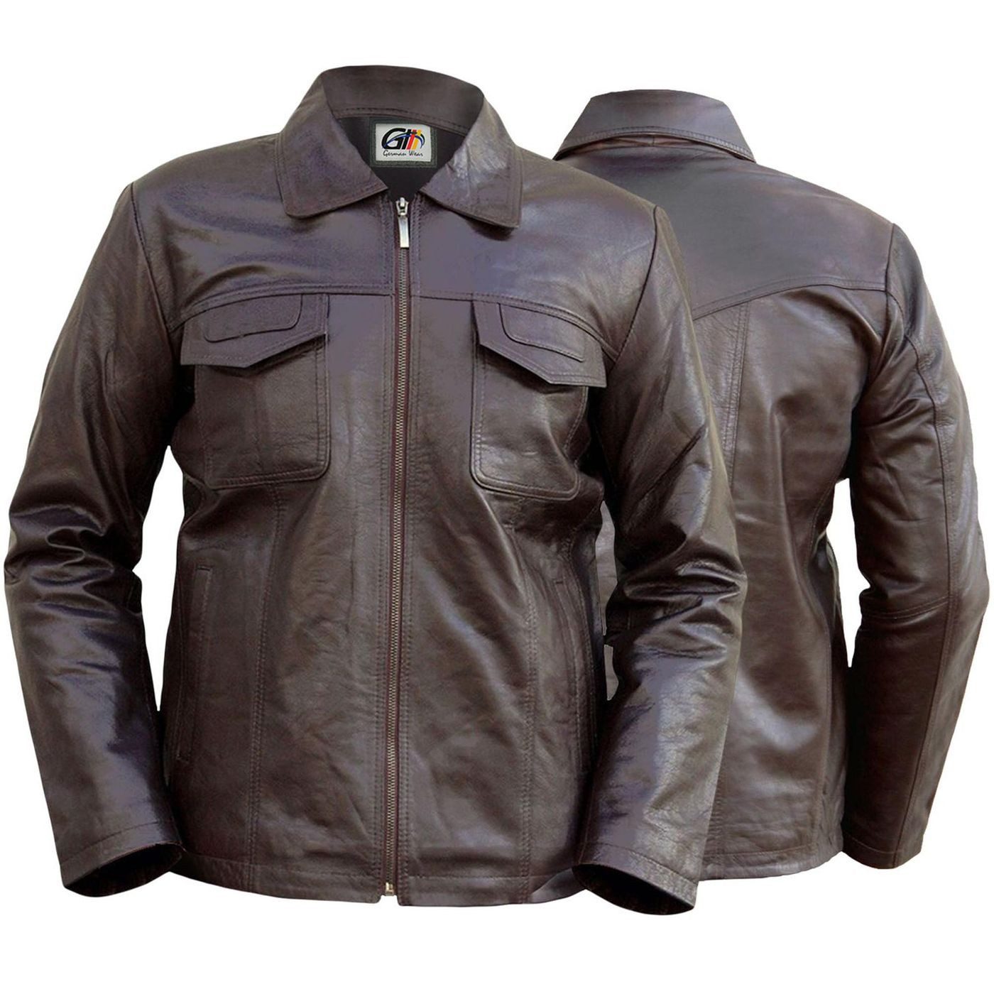Lederjacke Trend 523J braun
