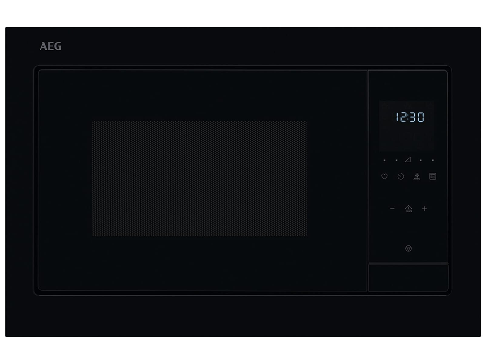 AEG Einbau-Mikrowelle, Grill, Mikrowelle, Einfache Handhabung in schickem Design