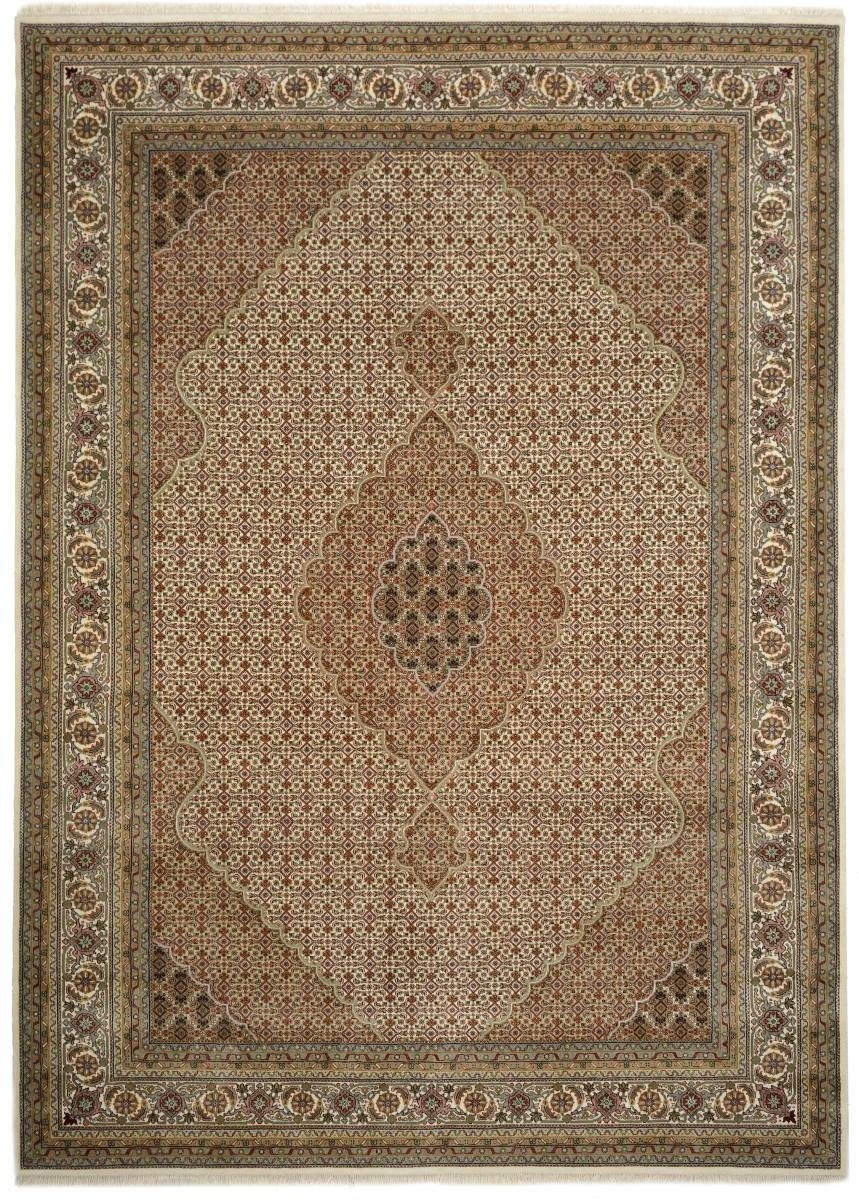 Orientteppich Indo Täbriz Mahi 248x354 Handgeknüpfter Orientteppich, Nain Trading, rechteckig, Höhe: 12 mm
