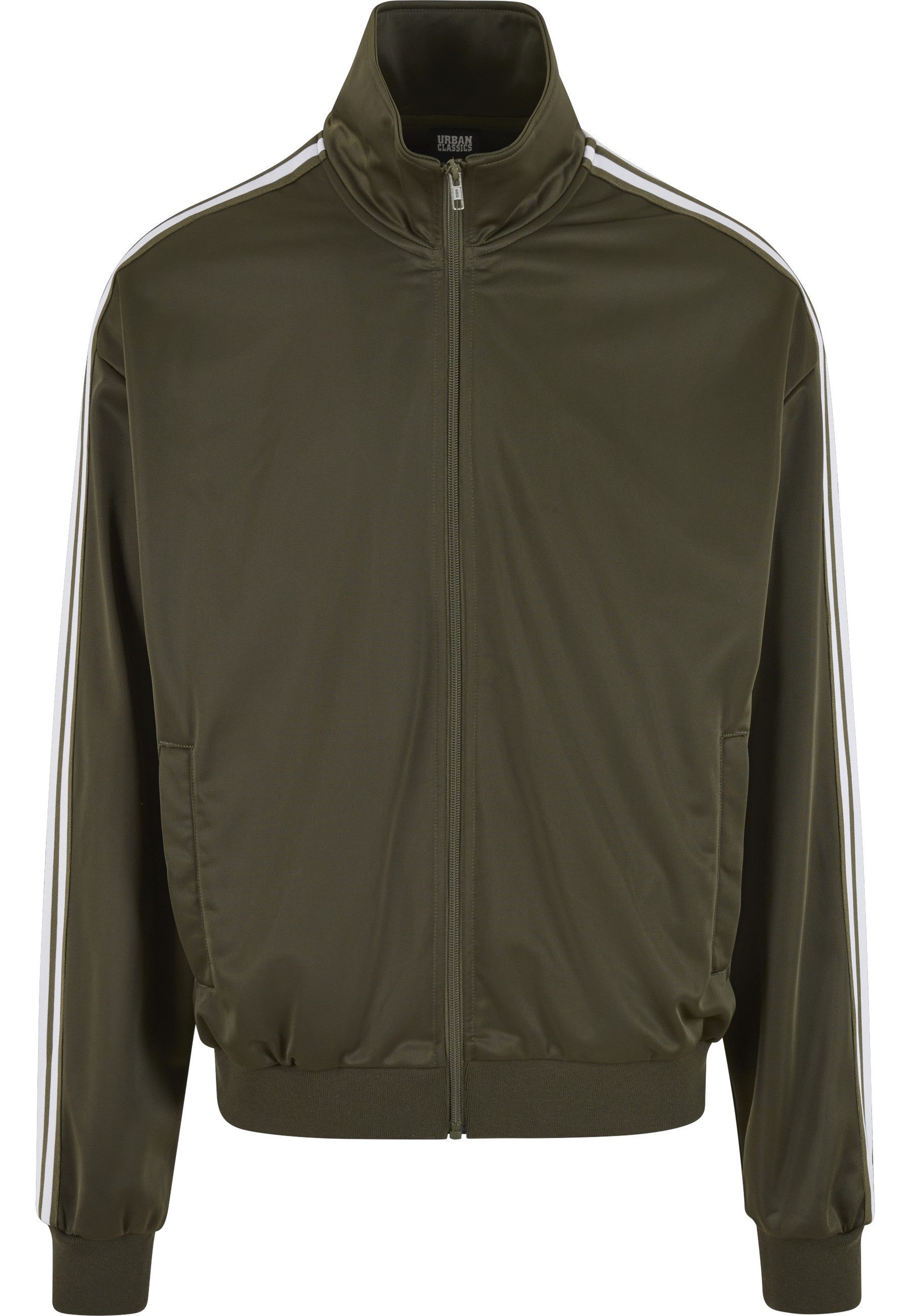 URBAN CLASSICS Trainingsjacke Urban Classics Retro Tricot Track Jacket (1-St)