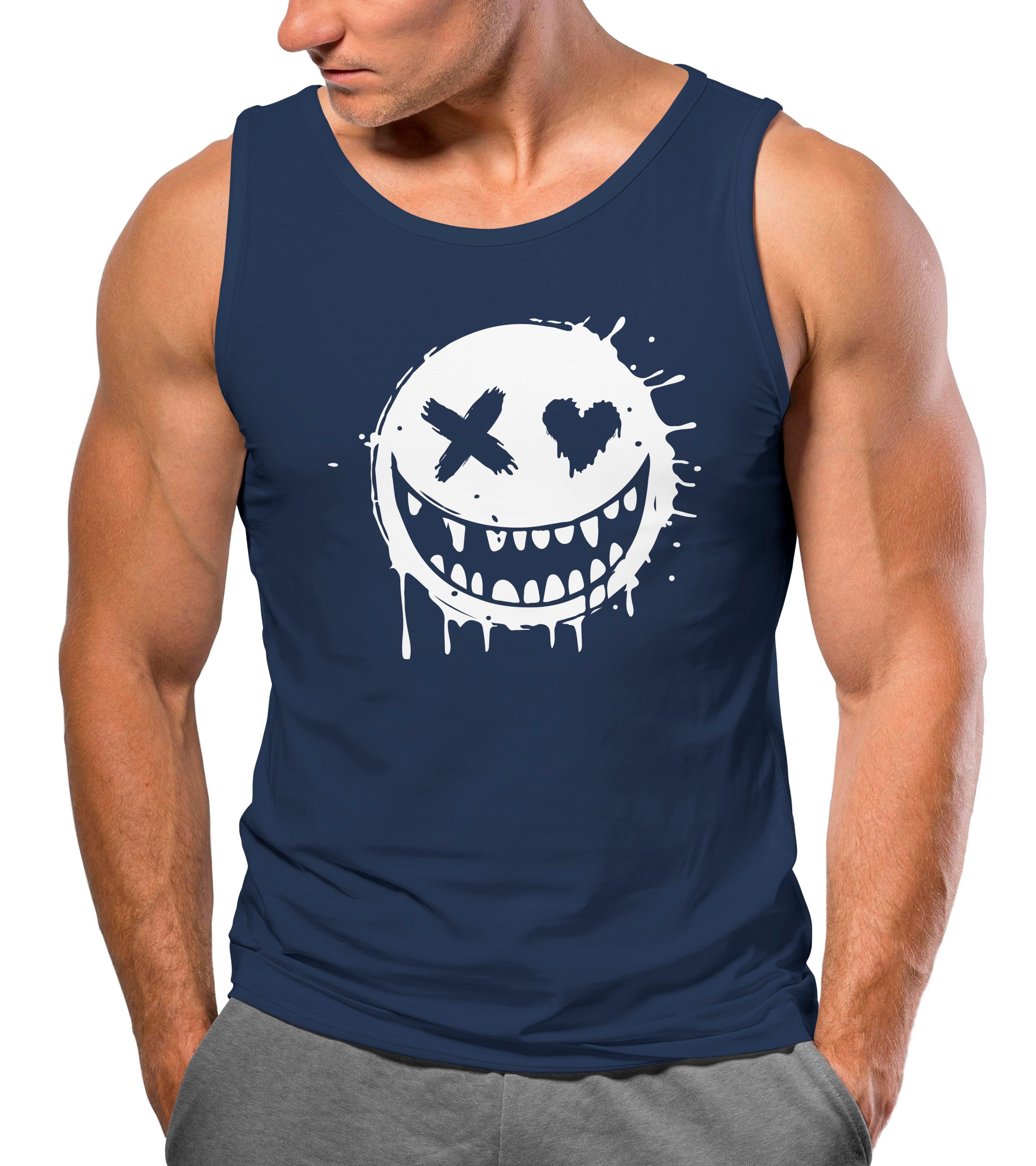 Neverless Tanktop Herren Tank-Top {replace} Muskelshirt günstig online kaufen