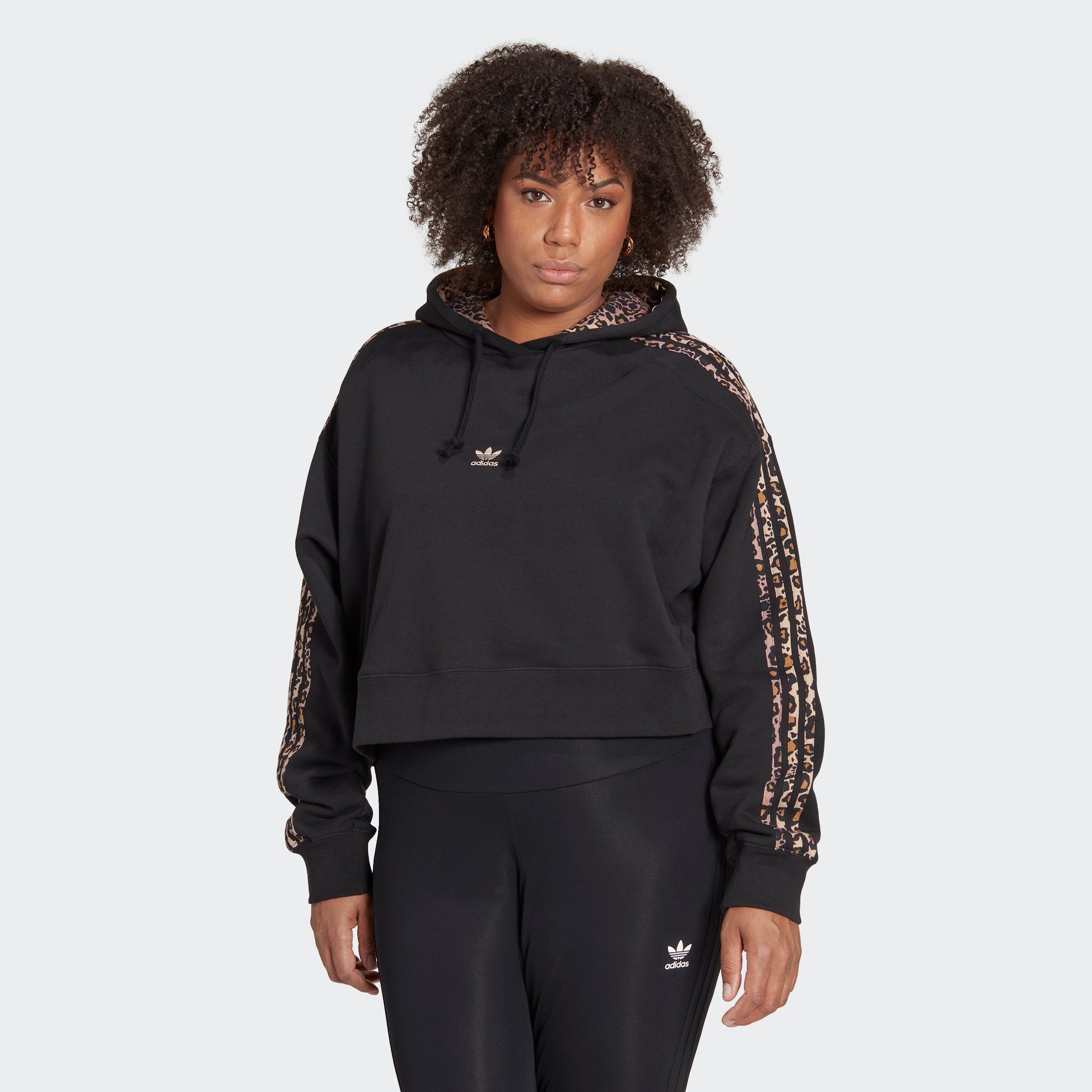 adidas Originals LOGO Sweatshirt HOODIE schwarz