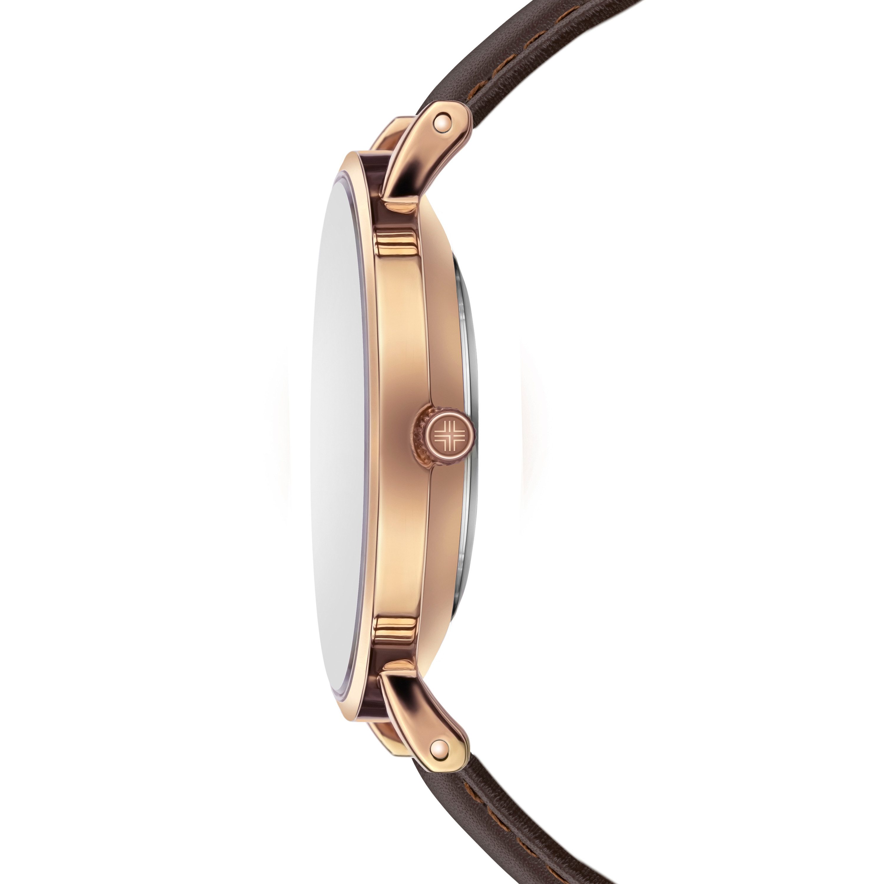 PHILIPP BLANC Quarzuhr PB7-S038R Lucerne brown leather