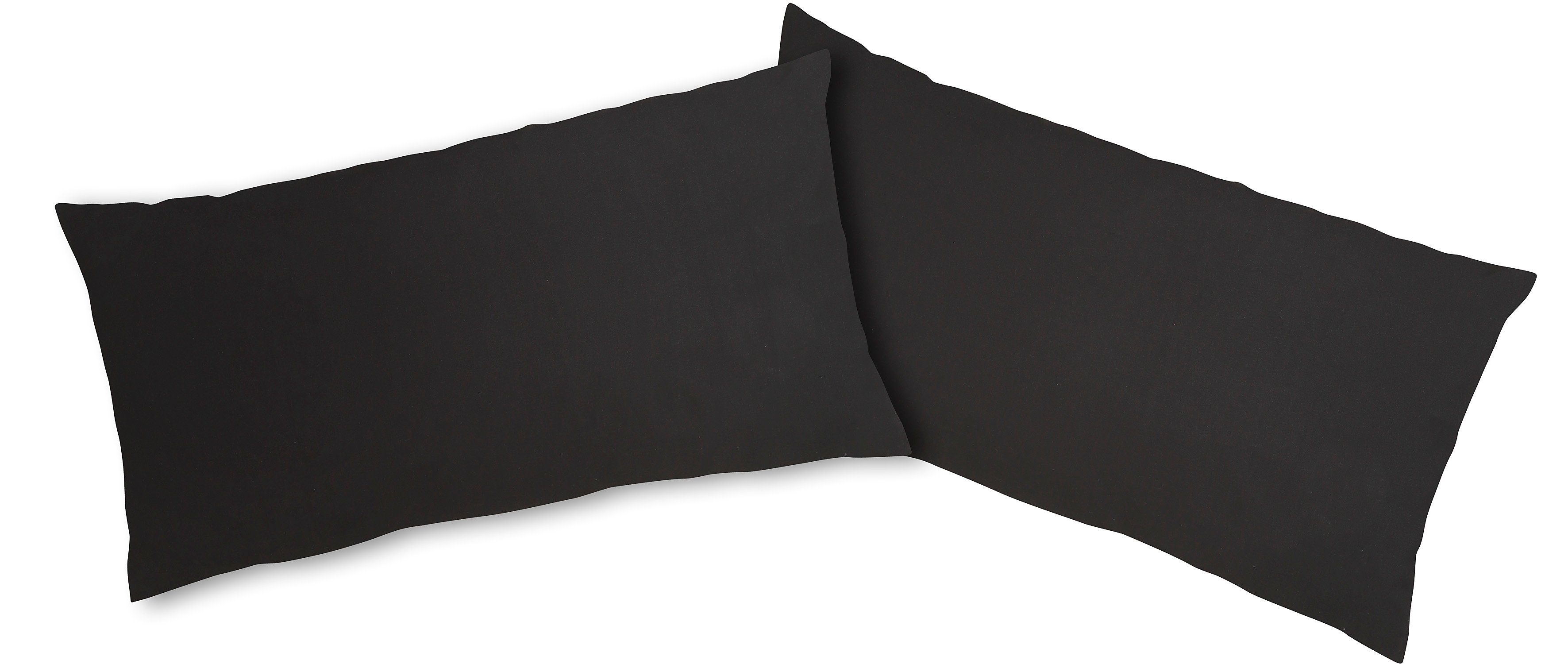 OTTO home Kissenbezug Desner 100% Microfaser, extra weich, allergikerfreundlich, (2 Stück), uni Kissenhülle, Premium Qualität, schnell trocknend, pflegeleicht