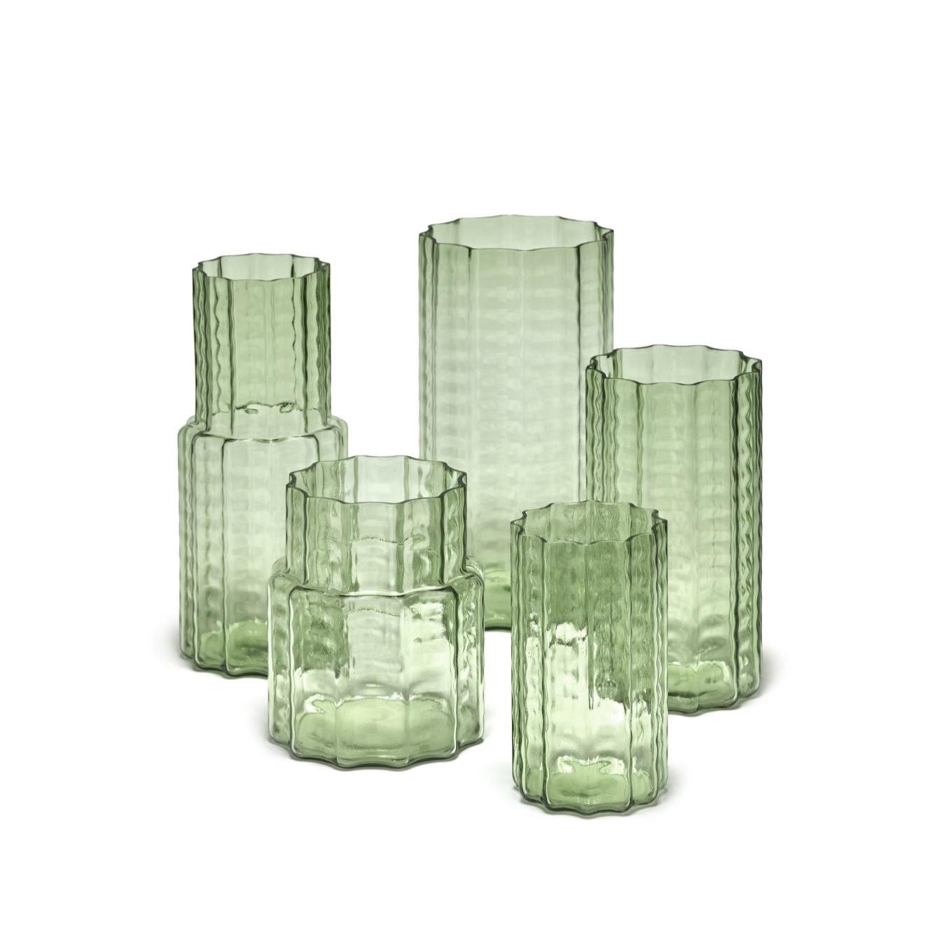 Serax Dekovase SERAX Vase Wave Grün (03)