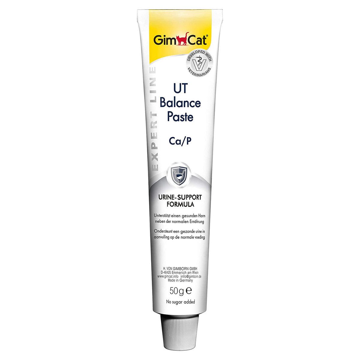 GimCat UT Balance Paste 50 g, Nahrungsergänzungsmittel für: Katze