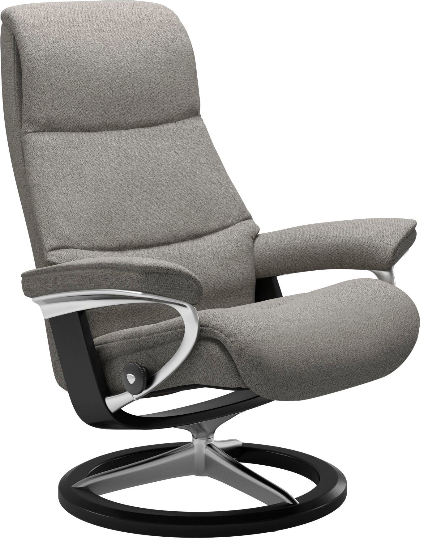 View Relaxsessel L,Gestell Hocker), (Set, mit Signature Base, Größe Relaxsessel mit Stressless® Schwarz