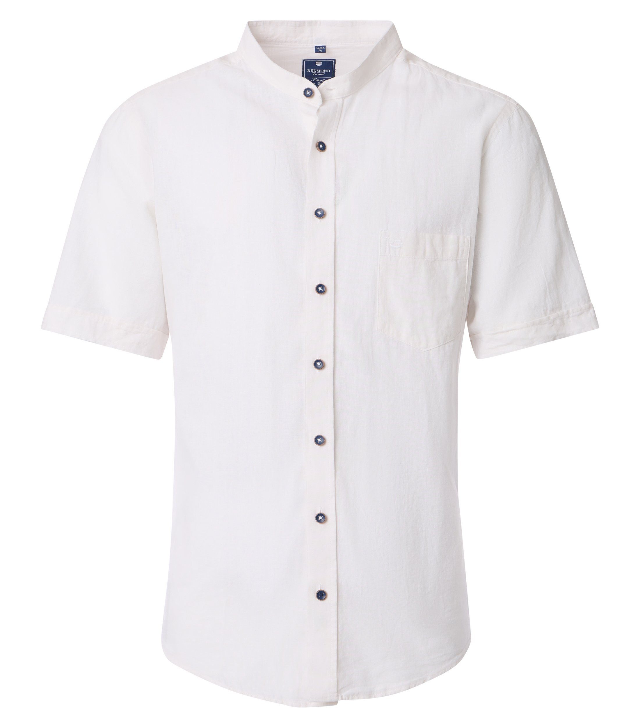 Kurzarmhemd uni Comfort Fit