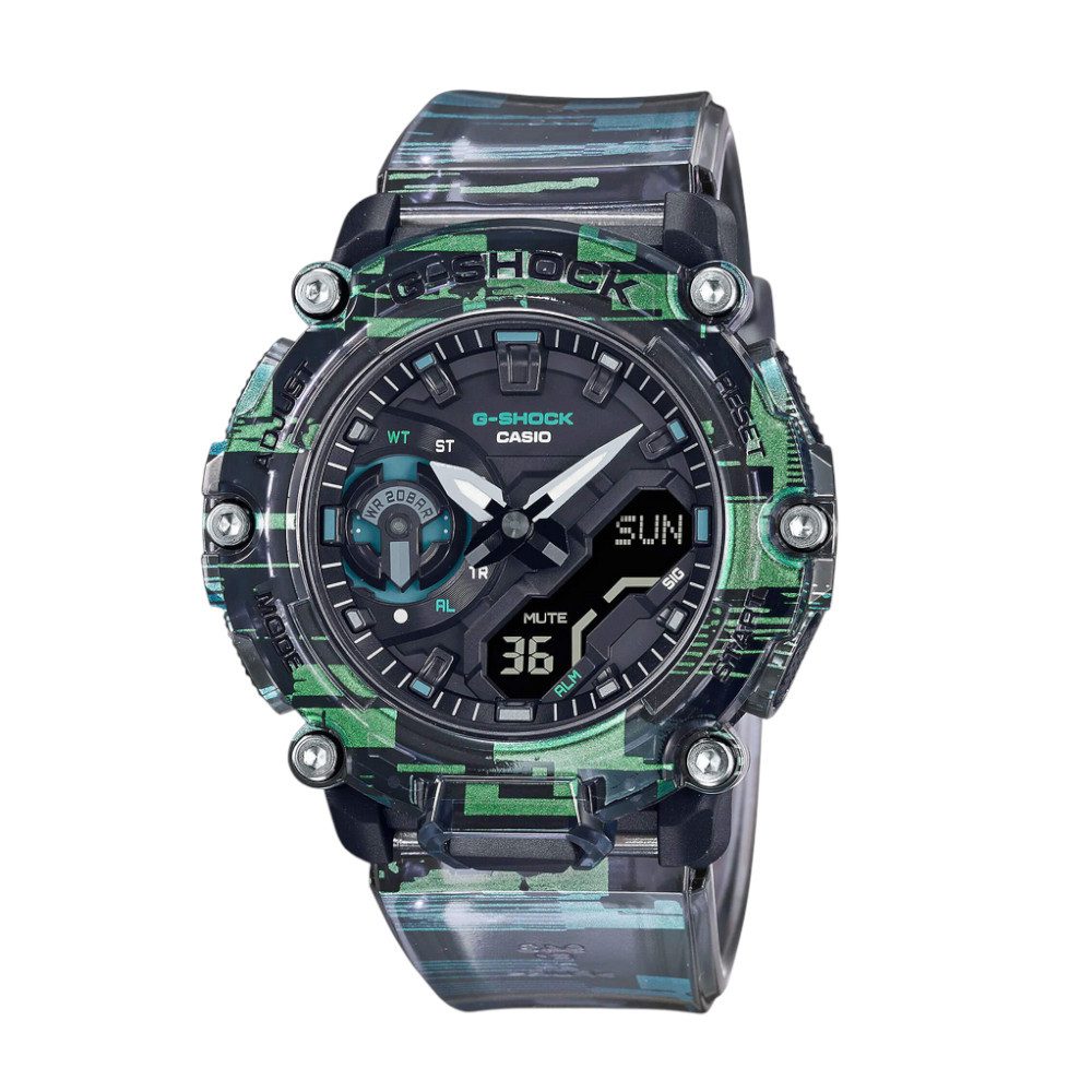 CASIO Digitaluhr Casio G-Shock GA-2200NN-1AER GA-2200NN-1AER, Casio G-Shock Classic Herrenuhr GA-2200NN-1AER