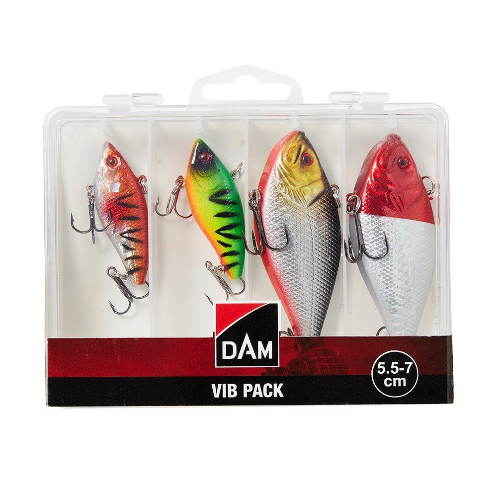 Kunstköder Vib Pack Set Incl. Box 5,5-7cm Hardbaits Vibrationsköder Raubfisch