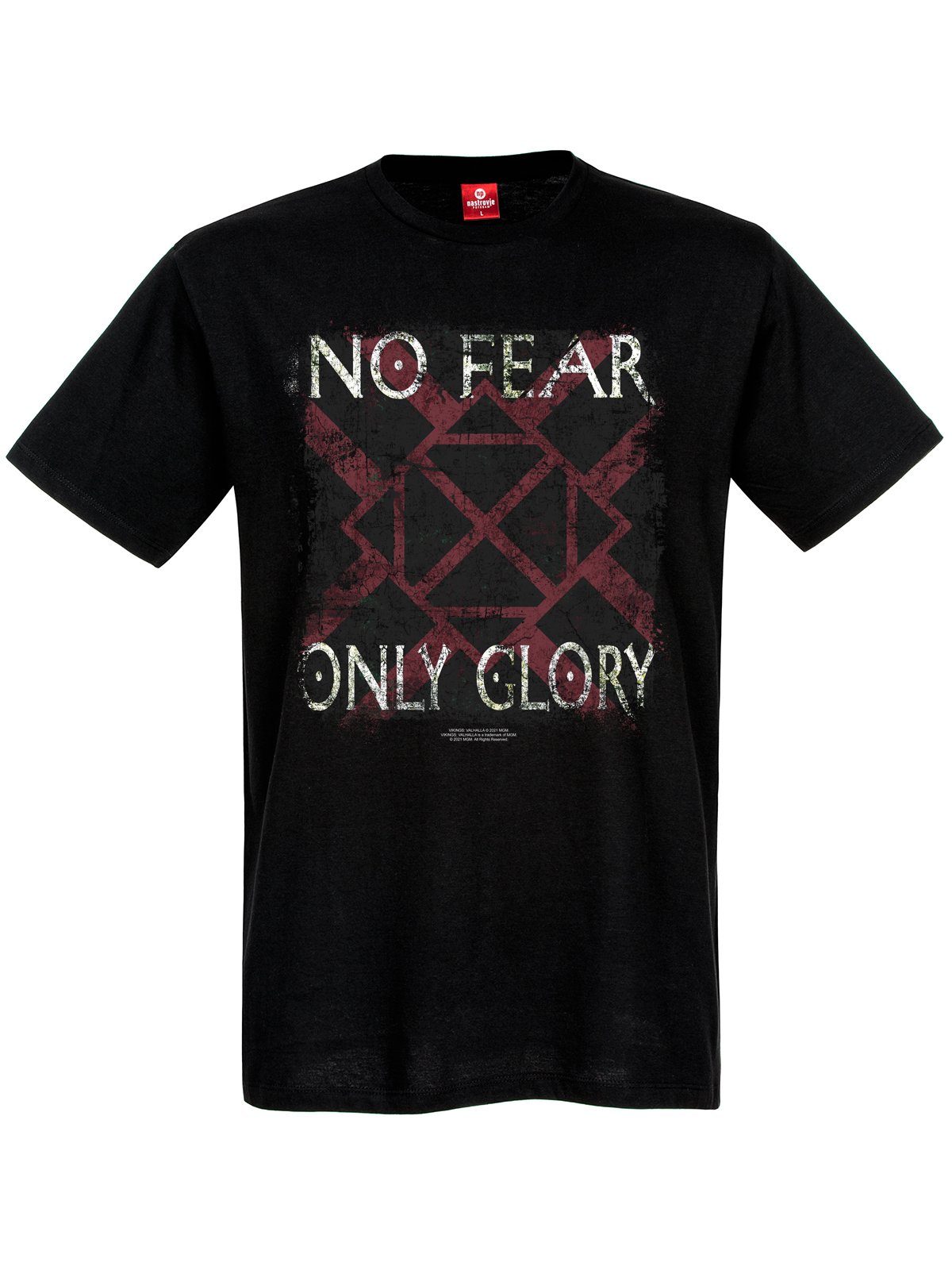 Nastrovje Potsdam T-Shirt Vikings Valhalla No fear only glory