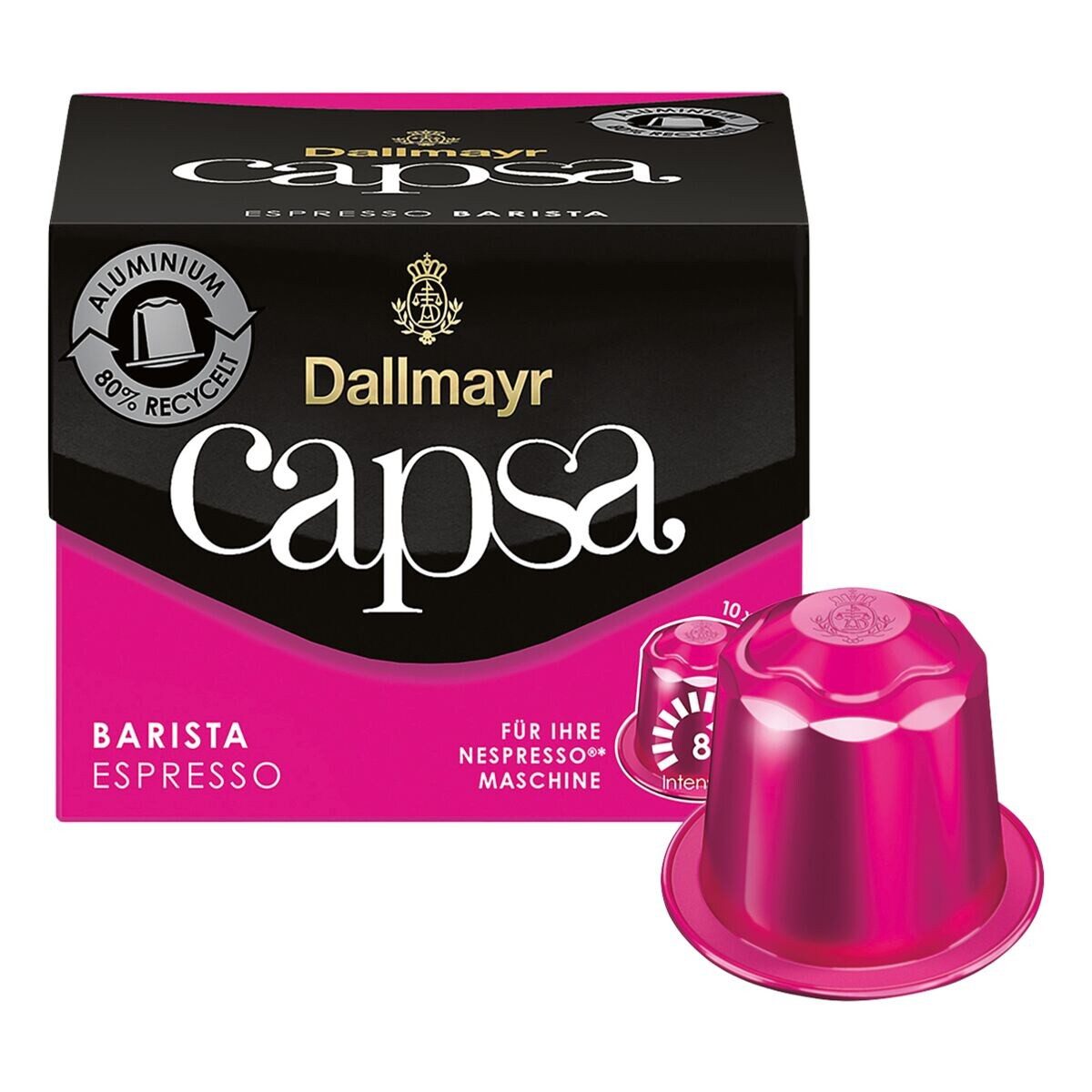 DALLMAYR Kaffee capsa Espresso Barista, 10 Kapseln