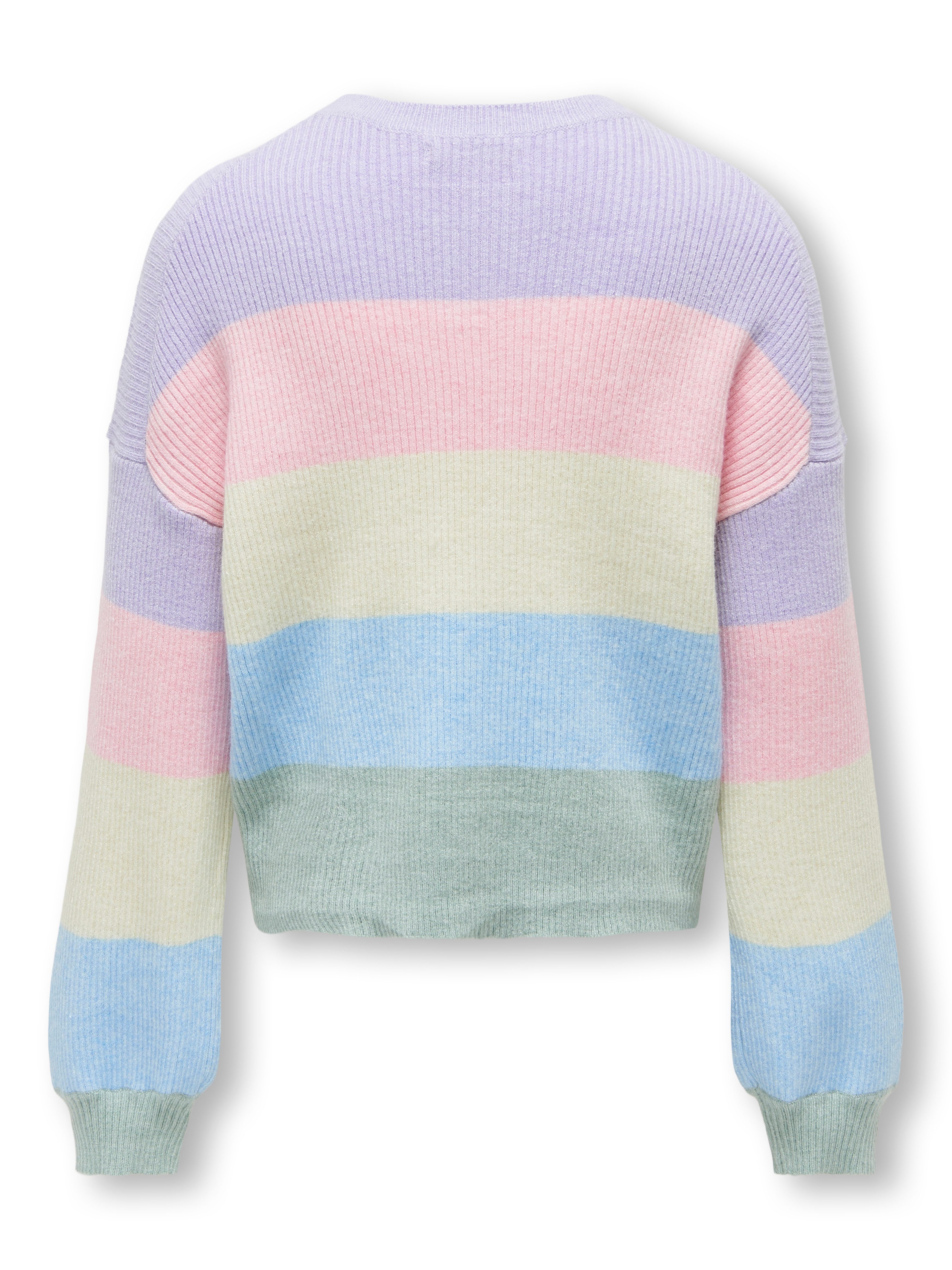 KIDS ONLY Strickpullover KOGSANDY L/S STRIPE PULLOVER KNT NOOS