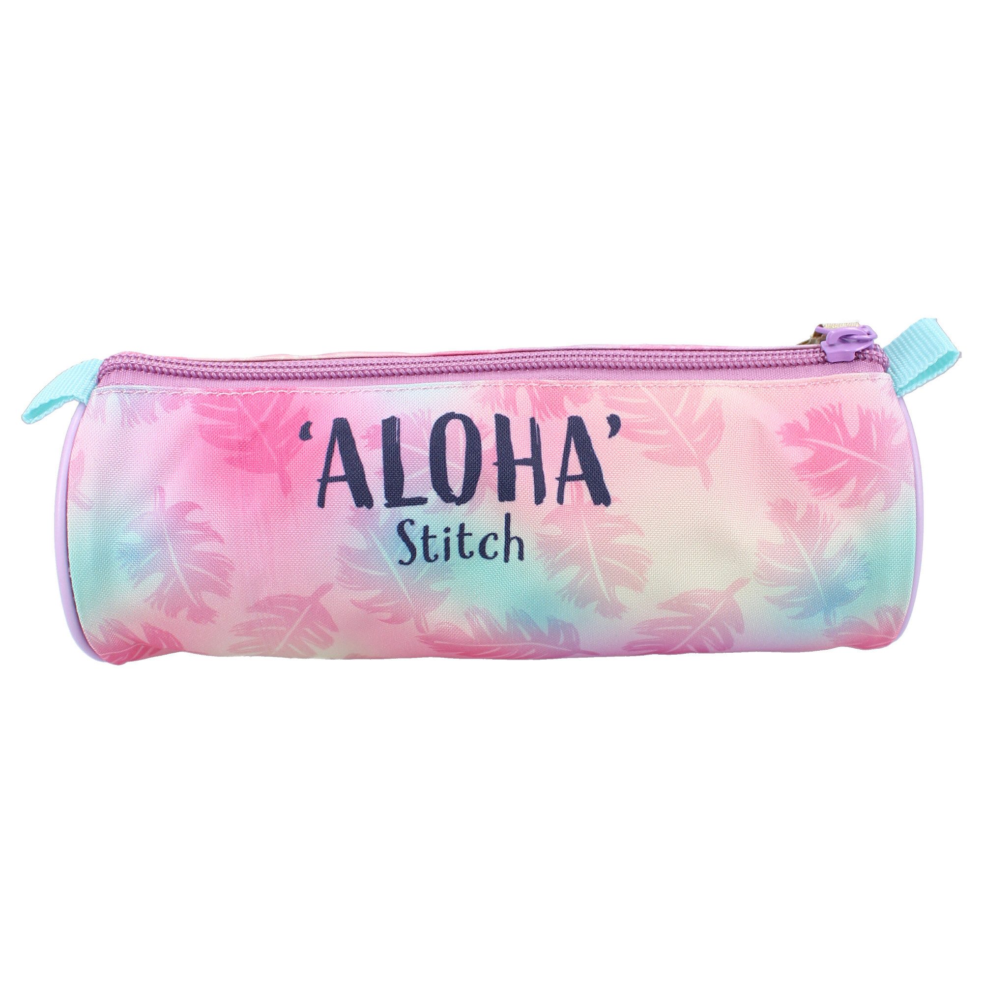 Disney Federmäppchen Stitch Federtasche Spring Smiles mit Reißverschluss perfekt für Schule