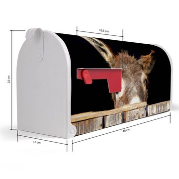 banjado Amerikanischer Briefkasten Mailbox Esel (Amerikanischer Briefkasten, original aus Mississippi USA), 22 x 17 x 51 cm