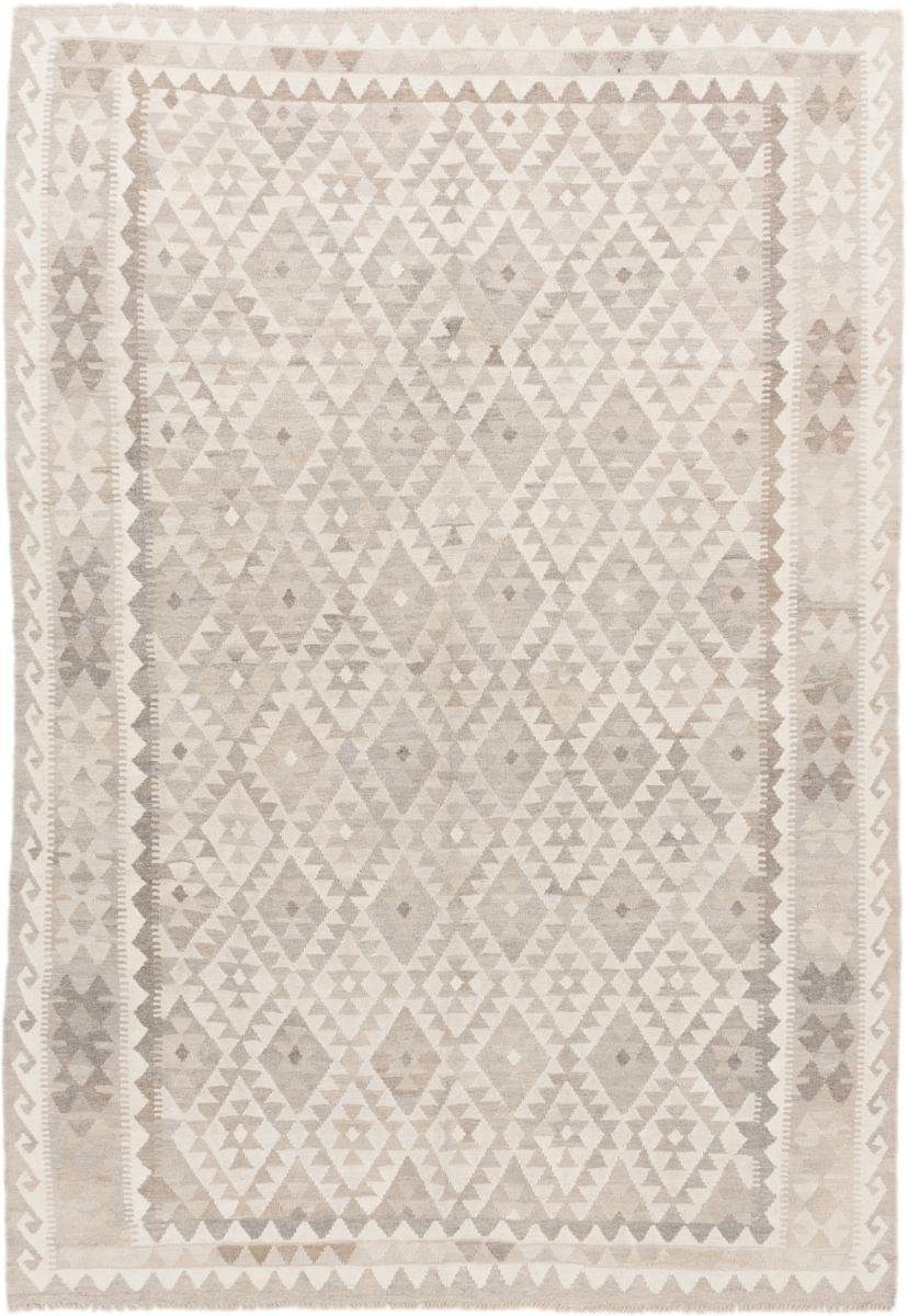 Orientteppich Kelim Afghan Heritage 206x292 Handgewebter Moderner Orientteppich, Nain Trading, rechteckig, Höhe: 3 mm