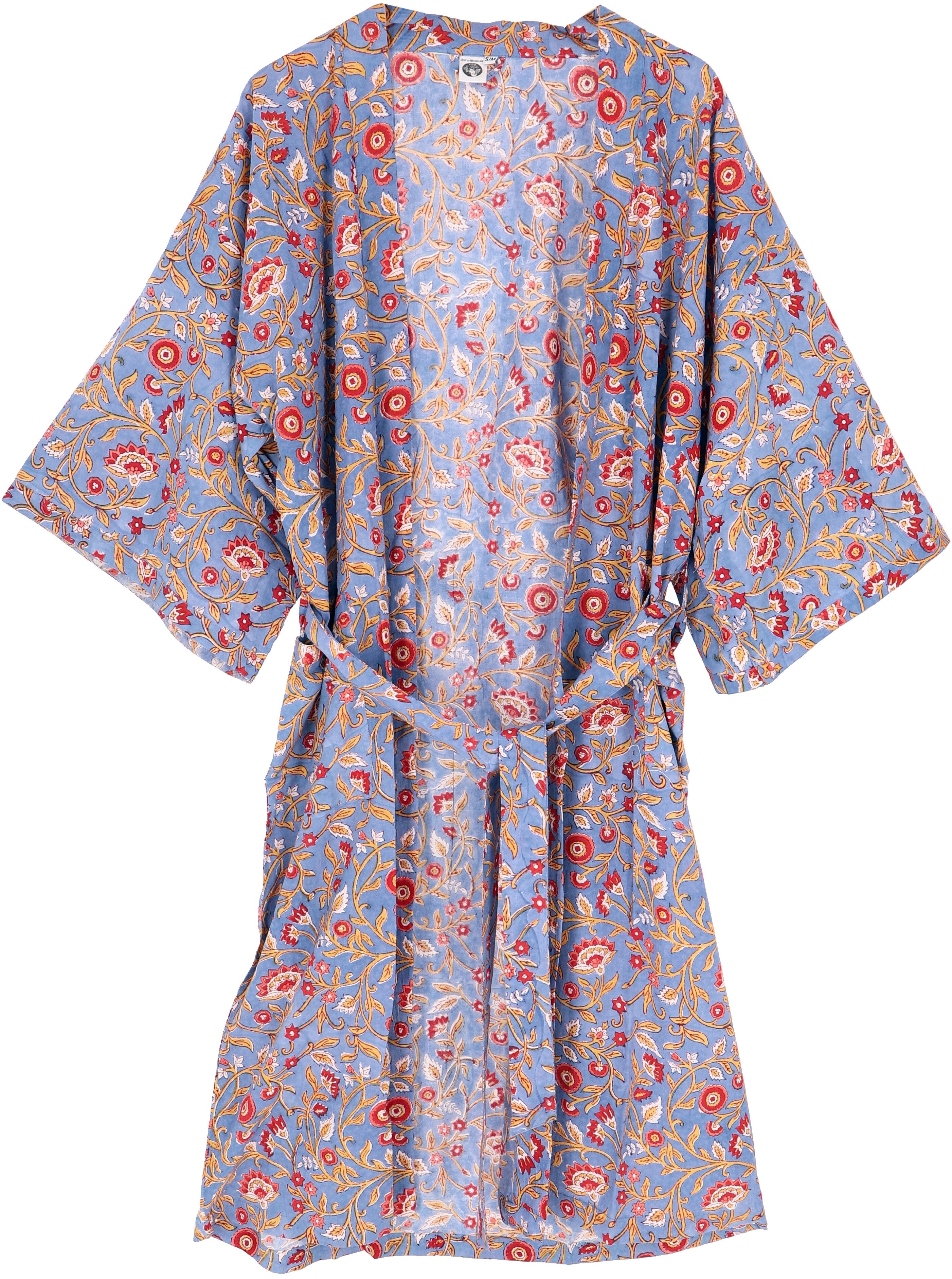 Guru-Shop Kimono Kimono im Japan Style, handbedruckter Oversize.., alternat günstig online kaufen