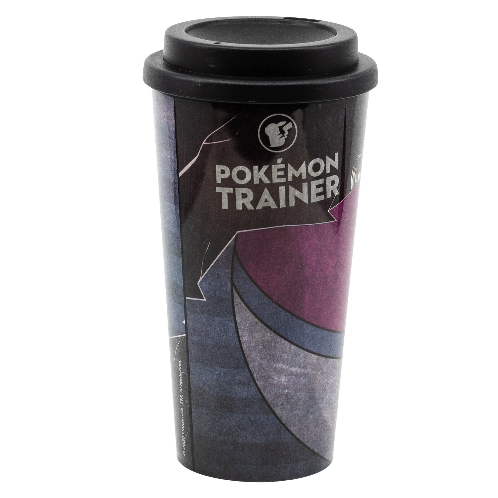 POKÉMON Thermobecher Trainer Kaffeebecher Doppelwandig Isoliert 390 ml