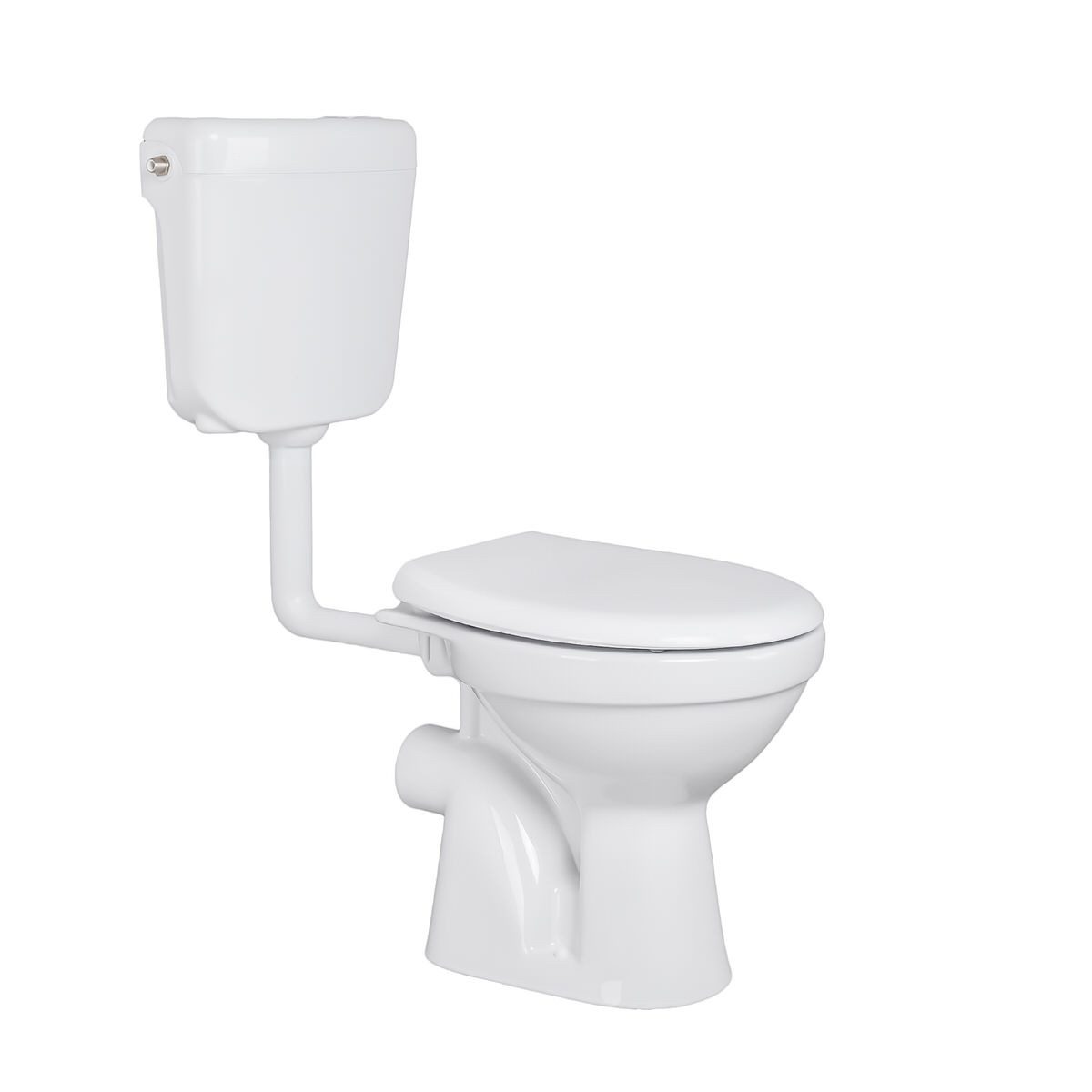 Belvit Tiefspül-WC BV-SW5001-T+BV-D0400+BV-AP1001, Belvit Dusch WC mit Bidet Funktion – Standtoilette mit Taharet