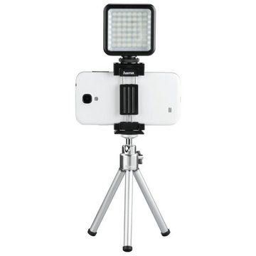 Hama LED-Ringlicht "49 BD" für Smartphones, Foto- und Videokameras Ringblitz