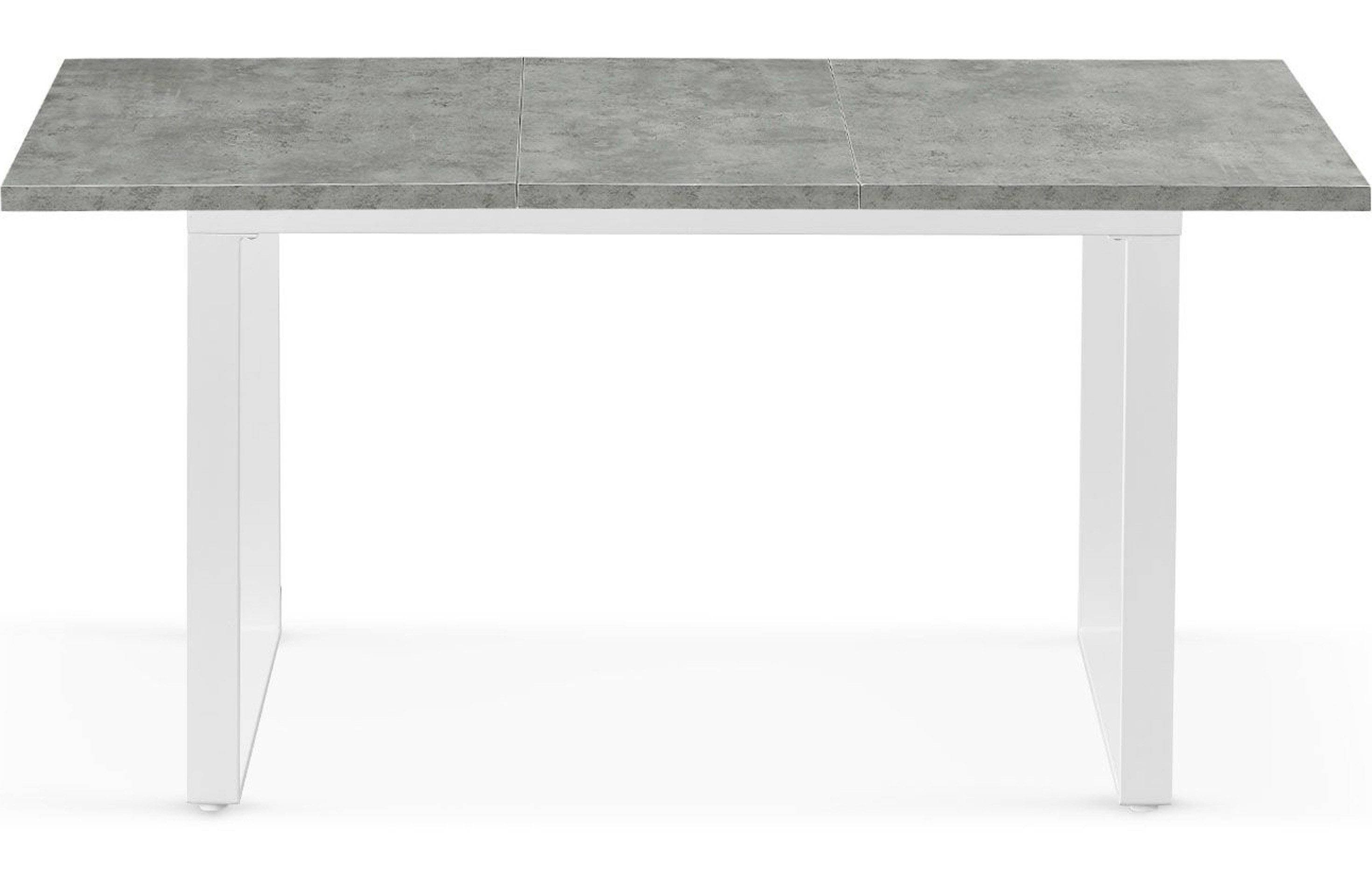 B&D home Esstisch LARS, Metallgestell schwarz oder weiß, ausziehbar 120-160 günstig online kaufen