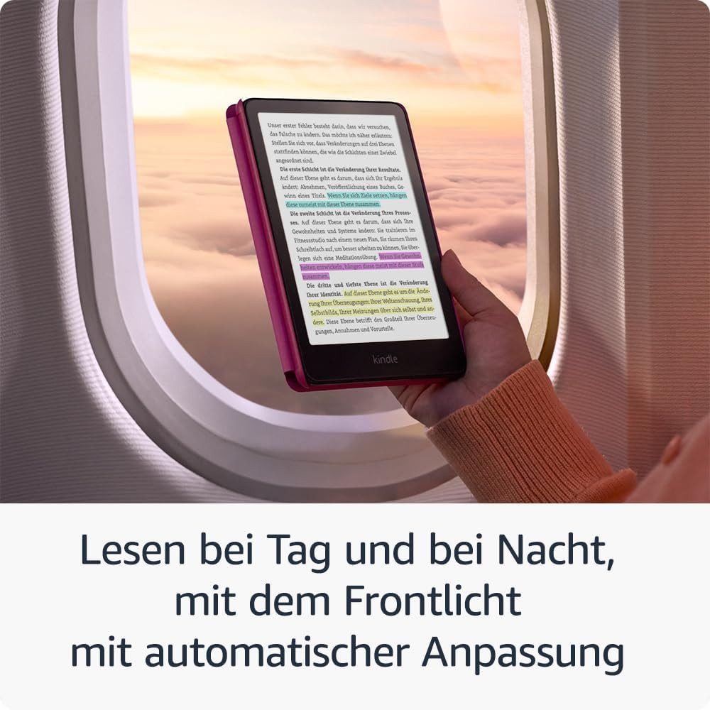 Kindle Colorsoft Signature Edition 32GB (Neuste Generation) E-Book (7", 32 GB, Farb-Display, Frontlicht, Kabelloses laden, Wochenlange Akkulaufzeit)