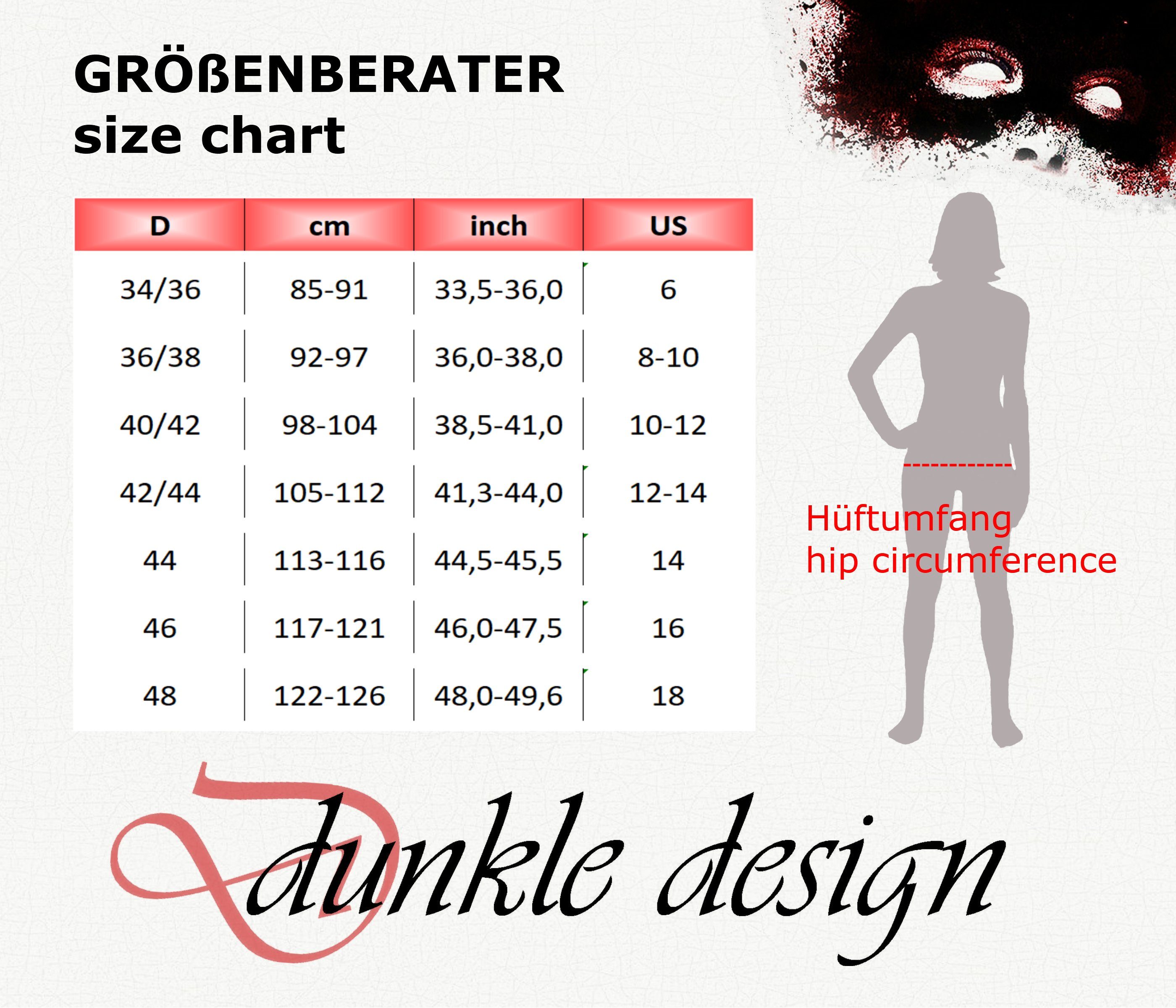 dunkle design Jerseyrock Clocque 68cm Marine günstig online kaufen