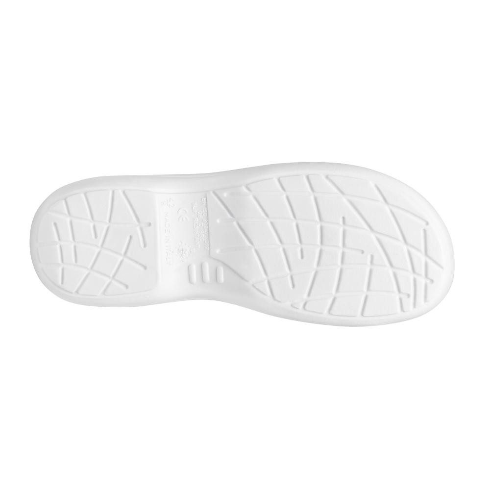 SAFEWAY SC707B weiß perforiert Leder mit Fersenriemen Clog sehr leicht günstig online kaufen