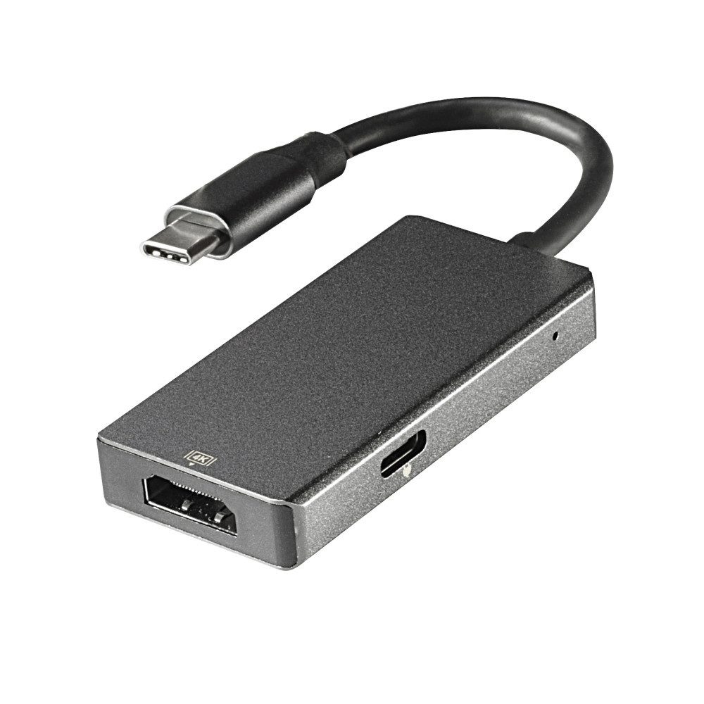2in1 USB-C® Aluminium Multiport Hub (45960) Adapter