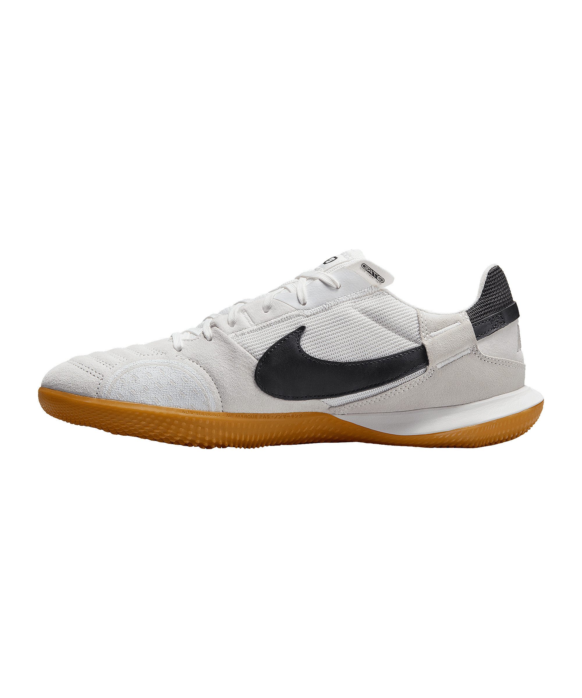 Nike Nike Performance Streetgato IN Weiß Unisex Fußballschuh günstig online kaufen