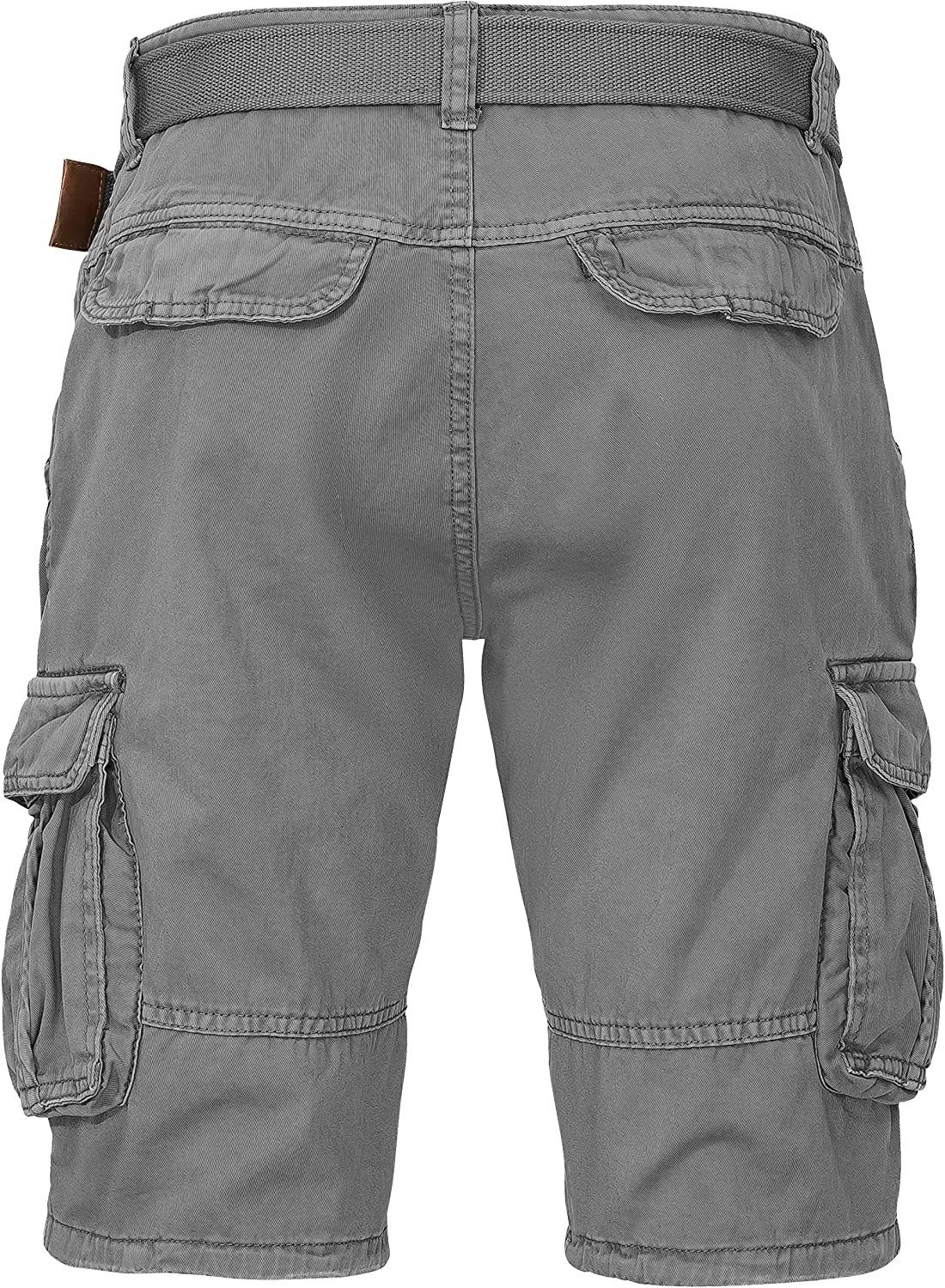 Indicode Cargoshorts Kjeld Herrencargoshorts mit 6 Taschen