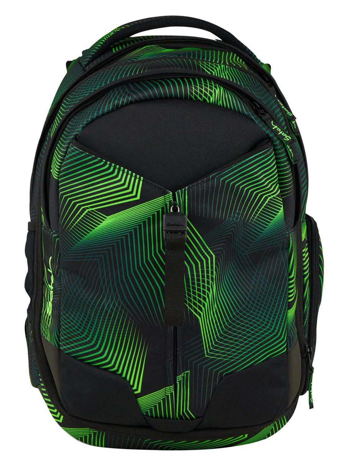 Satch Schulrucksack match (1-tlg), mit erweiterbarem Stauraum
