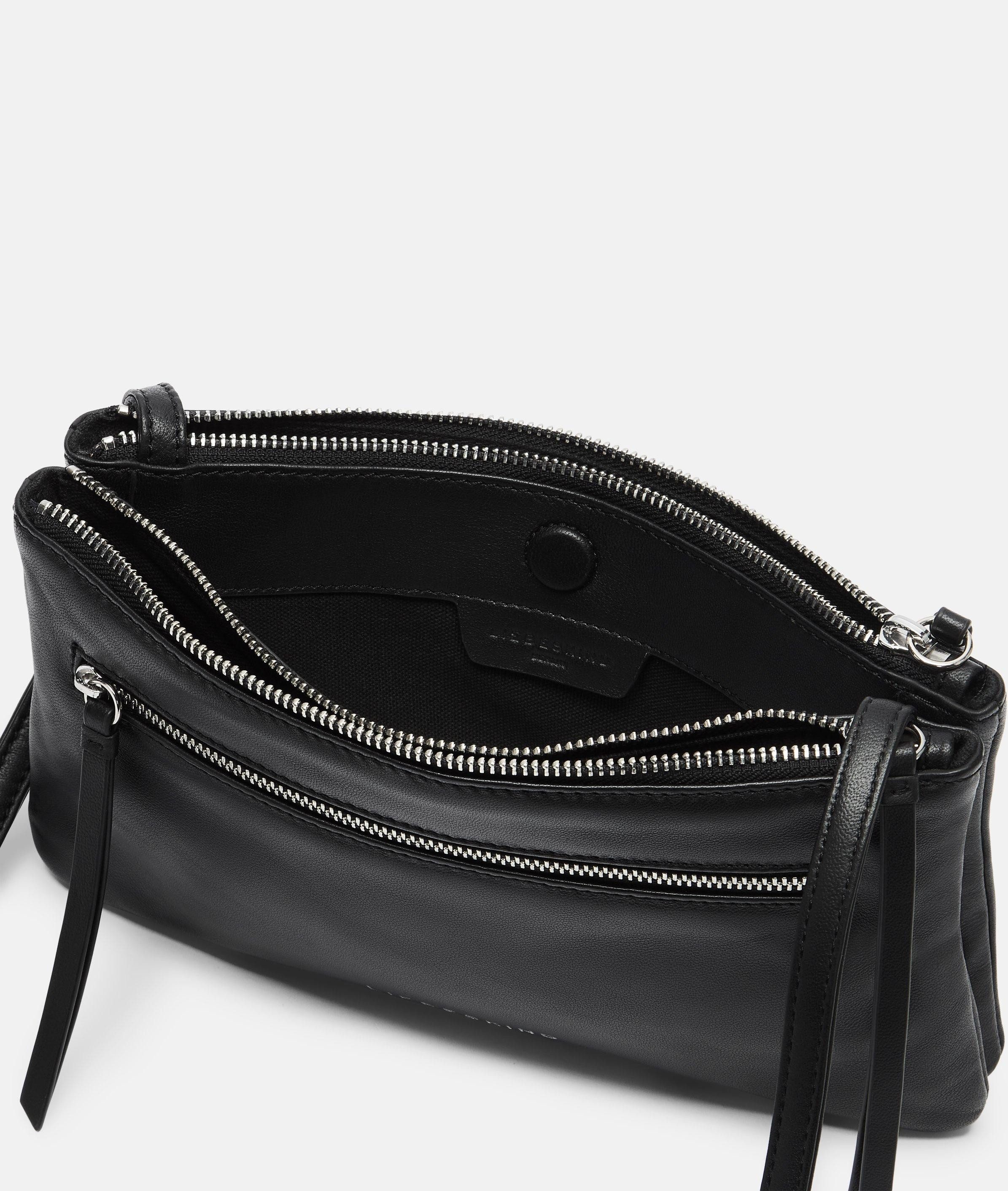 Liebeskind Berlin Umhängetasche Crossbody, Handliche Umhängetasche aus weichem Schafsleder