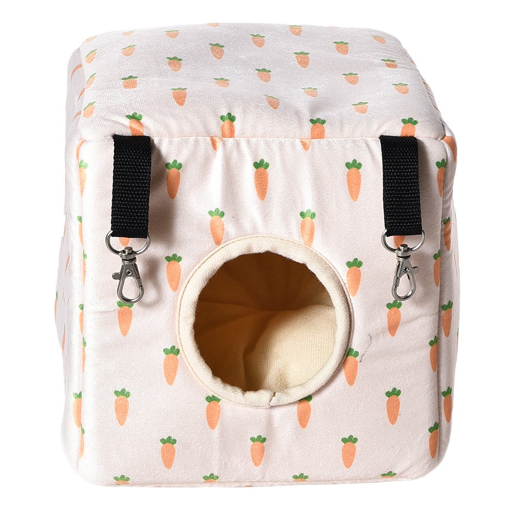 DUVO+ Tierbett Duvoplus Hängehaus Cube Carrot
