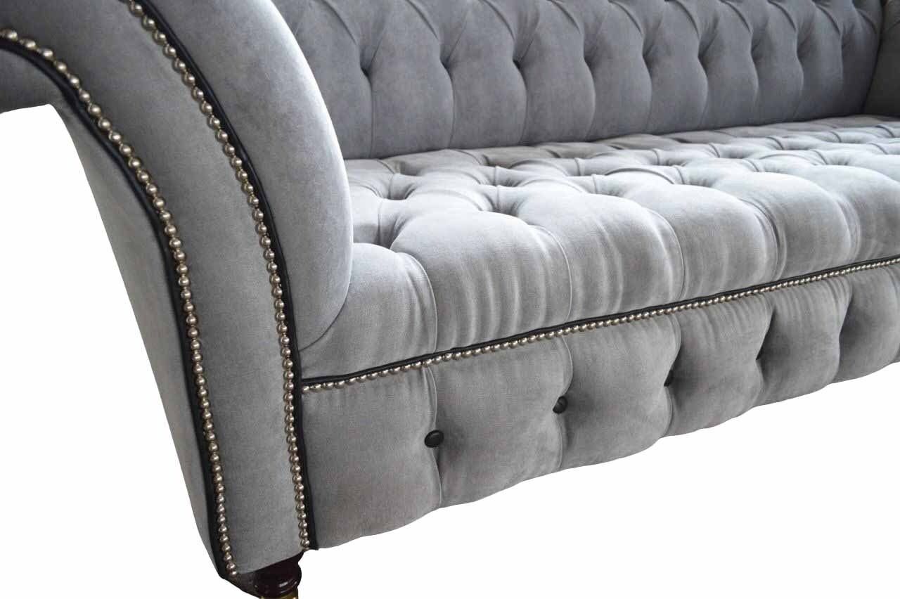 Europe JVmoebel Couchen Made Couch 3 Sofa, Sitzer Chesterfield Sofas Sitz Stoff Sofa In Textil