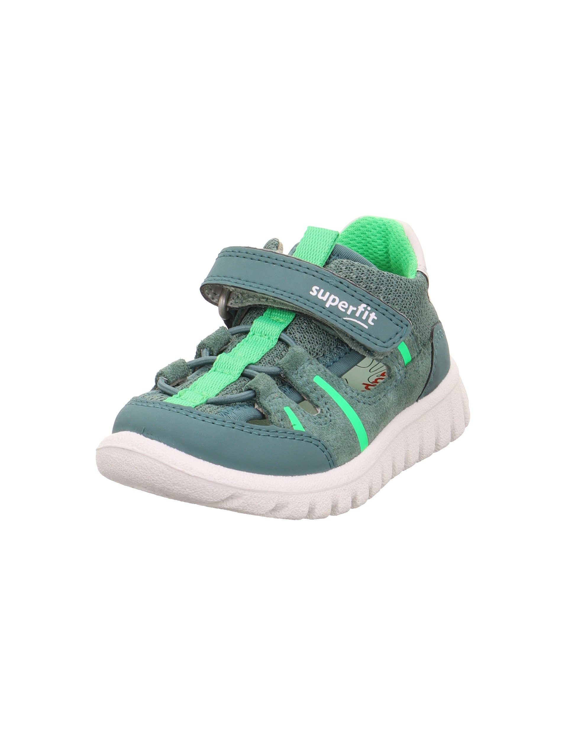 Superfit SPORT7 MINI WMS: mittel Sneaker Klettschuh, mit herausnehmbarer Einlage, Größenschablone zum Download