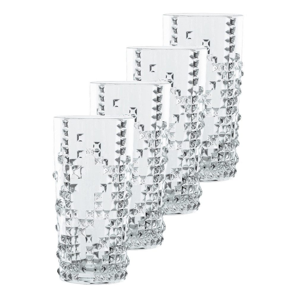 Longdrinkglas Nachtmann Punk Longdrink 390 ml 4er